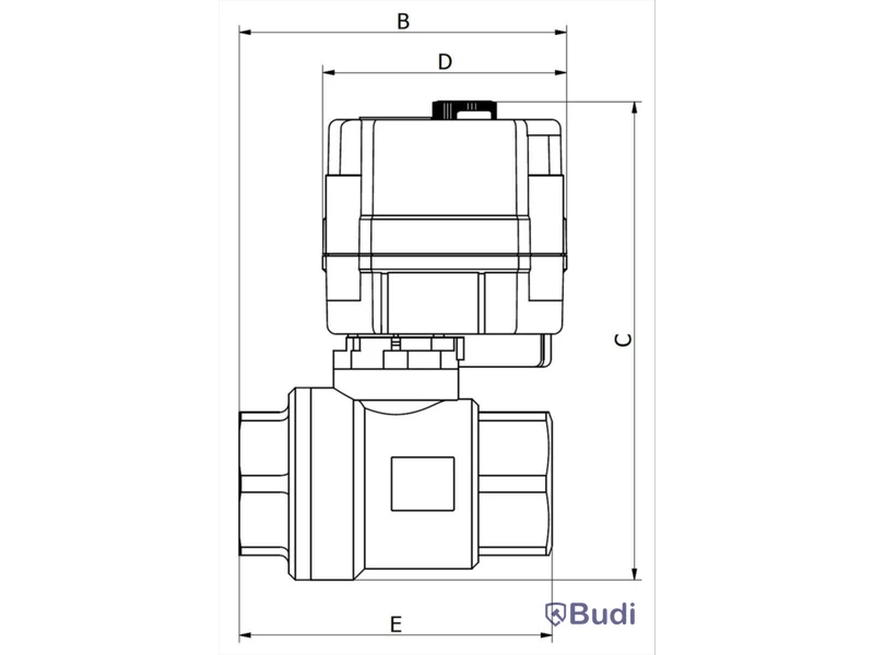 (NEW) WATER VALVE 12V G15, LK SYSTEMS