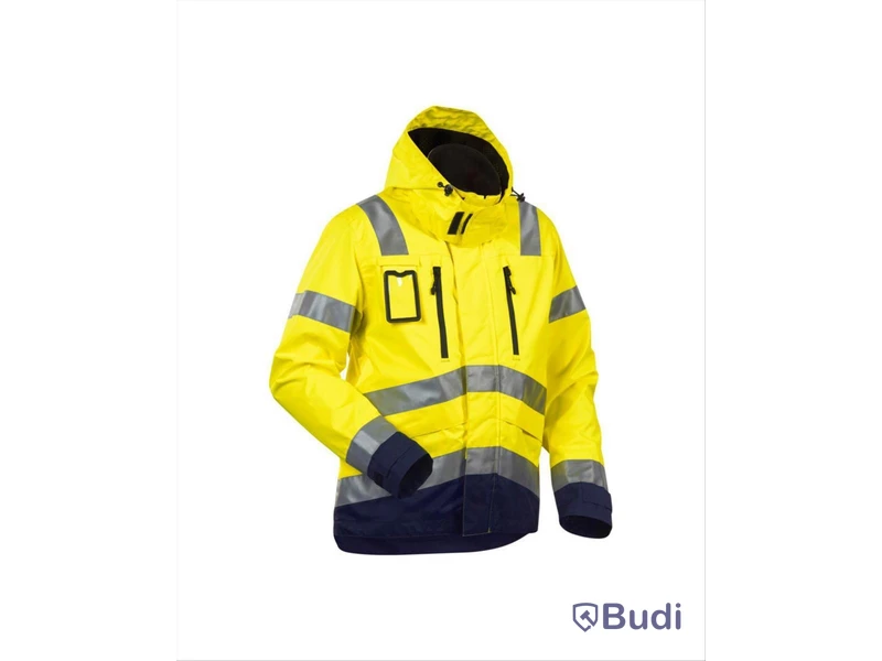 (NEW) BLÅKLÄDER HI-VIS SHELL JACKET, SIZE XL