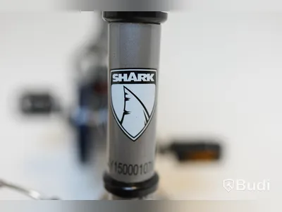 Cykel Shark, BMX, hjul 12 tum, ram 6 tum, silver