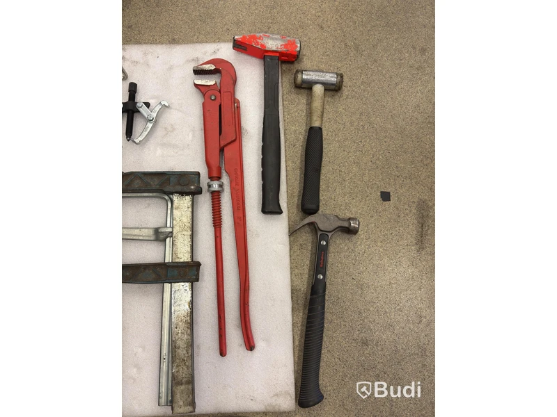 Tool lot, mixed hand tools