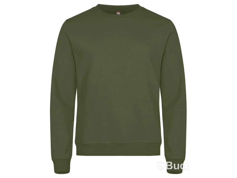 10 pcs. Clique sweatshirts, army green, size M