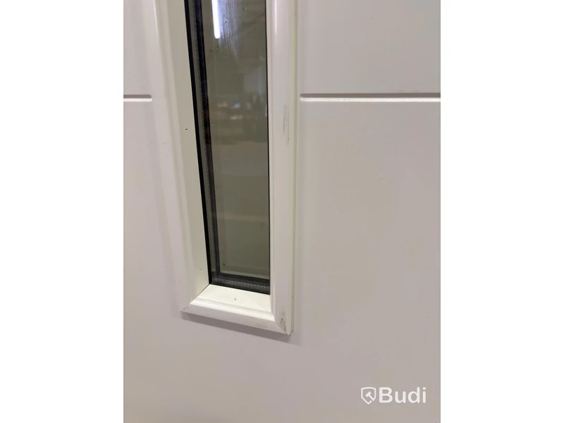 (NEW) SOLID ELEMENTS VÄXJÖ 14X21 LEFT-HAND DOUBLE DOOR, WHITE