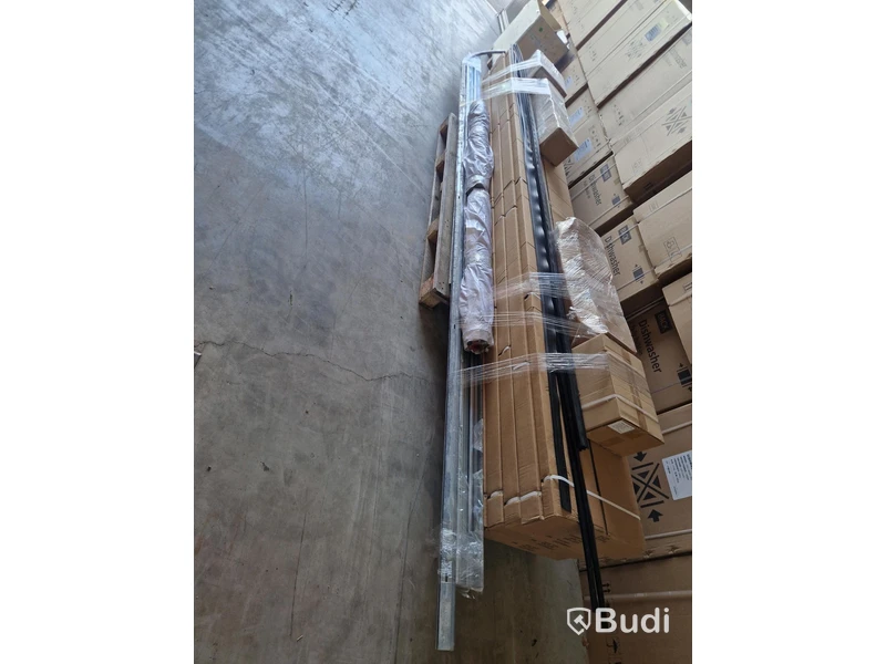 Motorized sectional overhead door, 4500 x 4000 mm, NEW