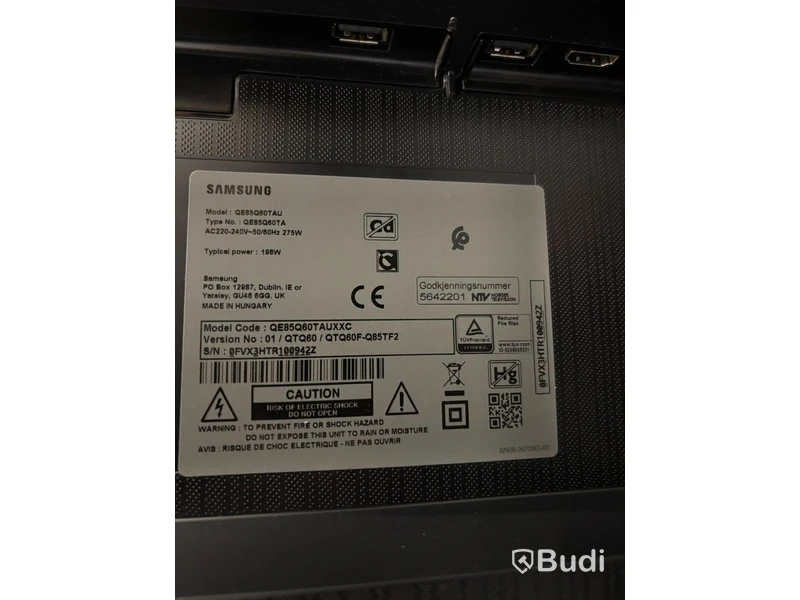Samsung 85-inch TV
