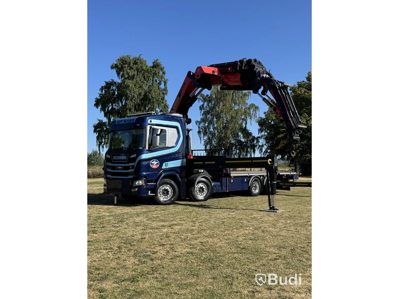 Bodbil Scania R500 12.7 8x2-6 -2018 | Palfinger 135