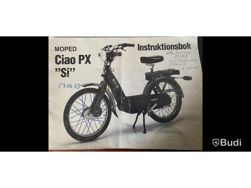 Moped, Vespa Piaggio Ciao PX Si, 1985