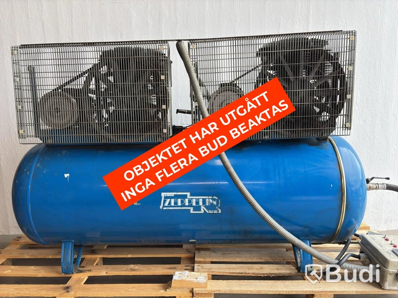Zeppelin compressor, 500 L, 3-phase