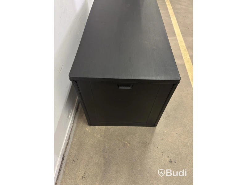 (NEW) CILLE CUSHION STORAGE BOX BLACK 680 L