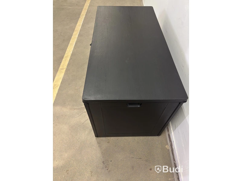 (NEW) CILLE CUSHION STORAGE BOX BLACK 680 L