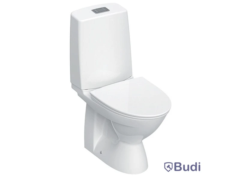 (NEW) IFÖ VINTA UNIVERSAL RIMFREE TOILET INCL. HARD SEAT