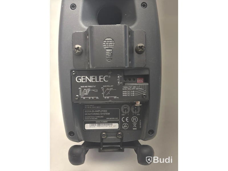 2 pcs. Genelec 8020A Studio Monitors