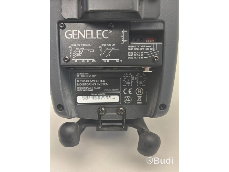 2 pcs. Genelec 8020A Studio Monitors