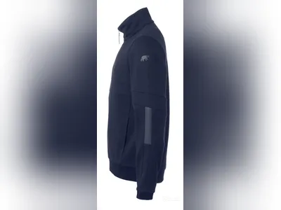 Parti med sweatshirttröja halvzip, Björnkläder, stl. M, ca 48 st.