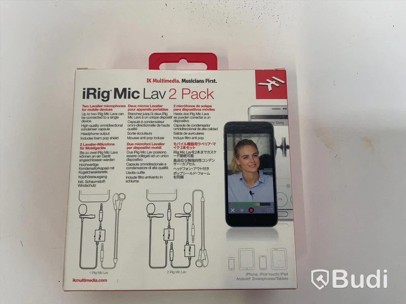 IK Multimedia iRig Mic Lav 2 Pack