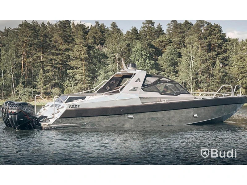 Motorboat Anytec 1221 SPD – 2016 | 4 x Mercury Racing 400 hp | 1600 hp