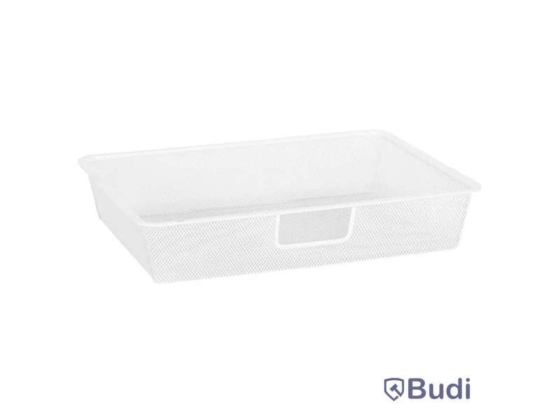 6 pcs. ELFA WHITE MESH BASKETS