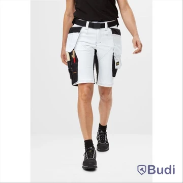 SHORTS DAM 6147 VIT\/SVART STL. 40