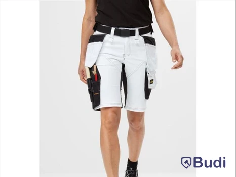 SHORTS DAM 6147 VIT\/SVART STL. 40