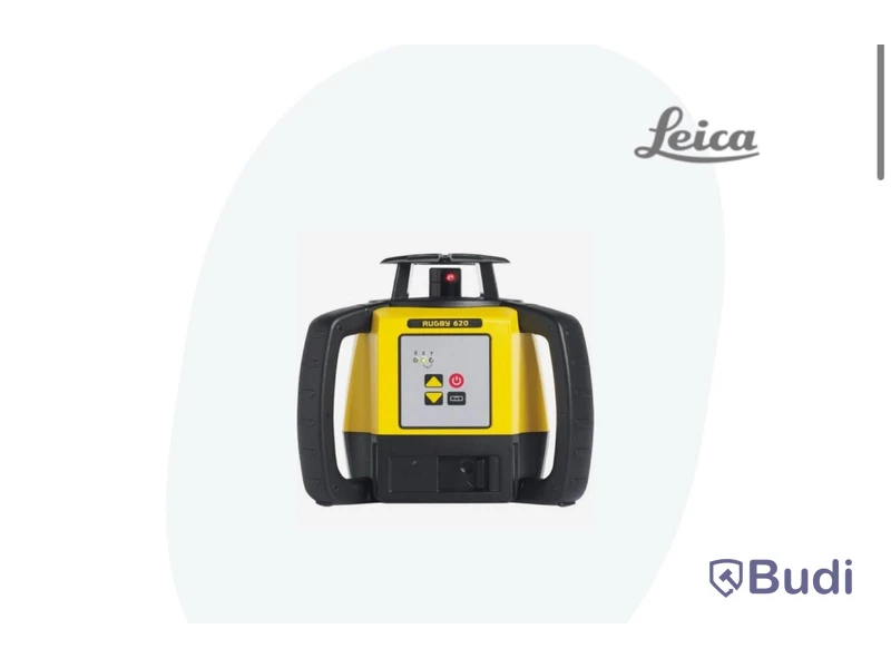 ROTATIONSLASER MED LASERMOTTAGARE LEICA RUGBY 620
