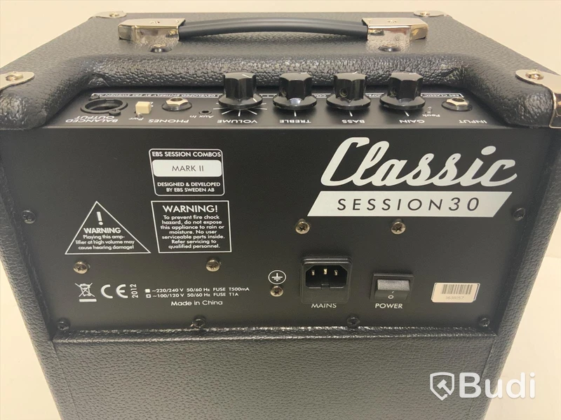 EBS Classic Session 30 Bass Combo Amp