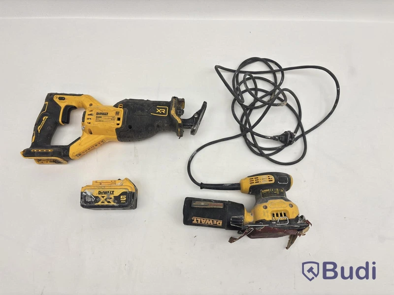Tigersåg och Slipmaskin Dewalt