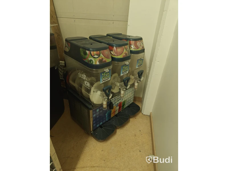 Slush machine, 3 containers