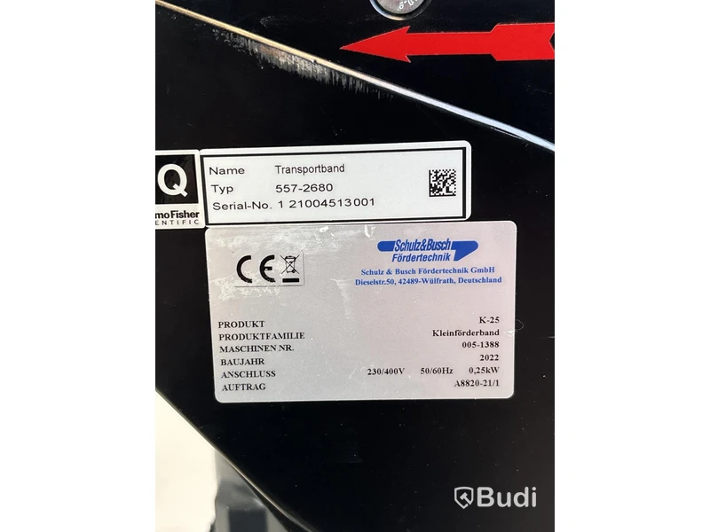 Transportband Schulz & Busch K-25, 2022