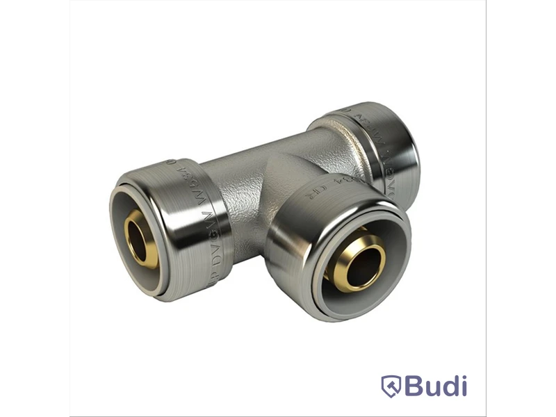 (NEW) 2 PCS. AX TEE FITTING LK PUSHFIT 10-PACK