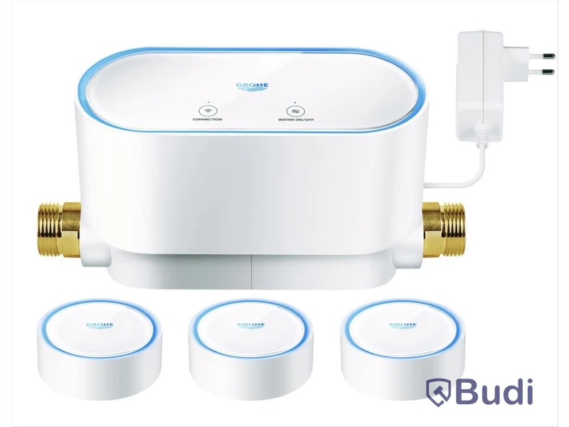(NEW) GROHE WATER LEAK SHUTOFF, INCL. 3 SENSORS