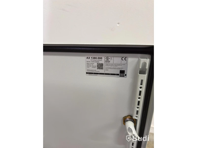 Wallbox Compleo Advanced Compact WM HC2, including distribution box with RCD and fuses.