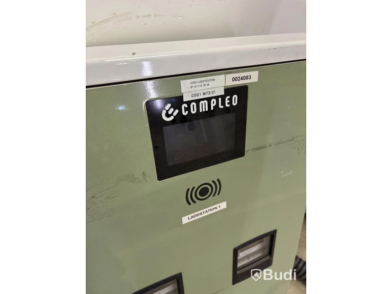 Wallbox Compleo Advanced Compact WM HC2, incl. distribution board with RCD and fuses.