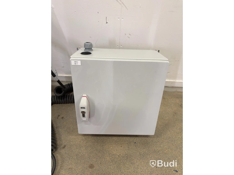 Wallbox Compleo Advanced Compact WM HC2, incl. distribution board with RCD and fuses.