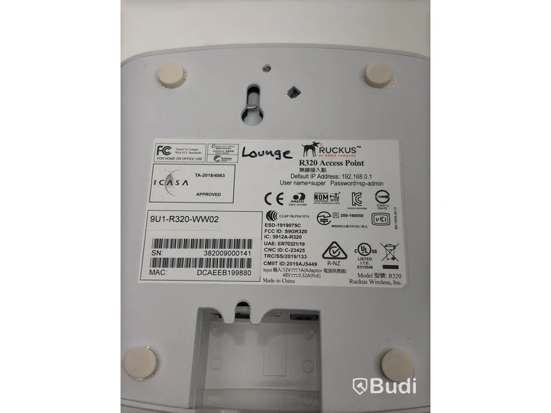 Ruckus ZoneFlex R320 wireless access point