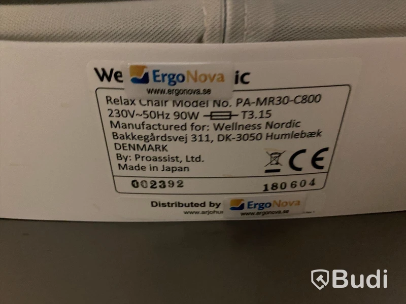 Wellness Nordic Ergo Nova Gungstolen