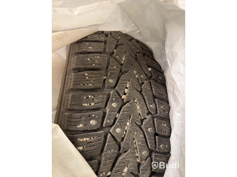 3 Nokian tires, 205/60R16 96T XL, studded winter tires