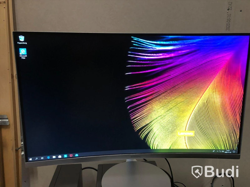 1st Dator Lenovo Ideacenter m Samsung curved skärm