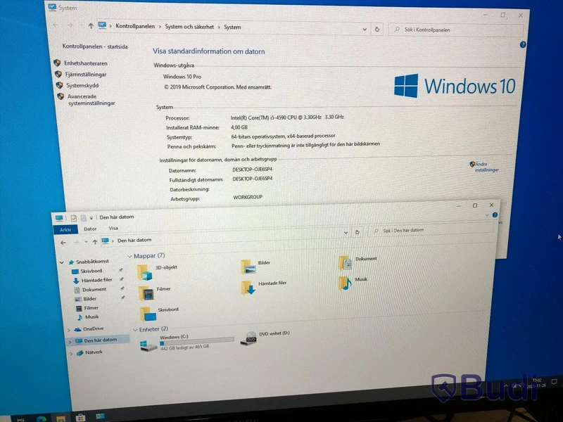 4st Datorer DELL m Samsung 24" skärmar