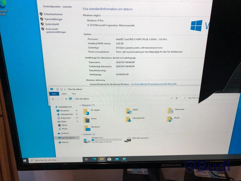 4st Datorer DELL m Samsung 24" skärmar