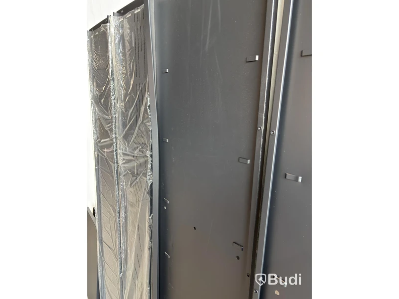 VERKSTADSSKÅP PROBUILDER SKÅP 198CM SVART/GRÅ