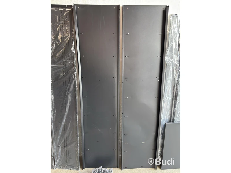VERKSTADSSKÅP PROBUILDER SKÅP 198CM SVART/GRÅ
