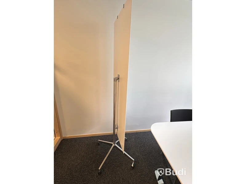 Mobil whiteboard på hjul