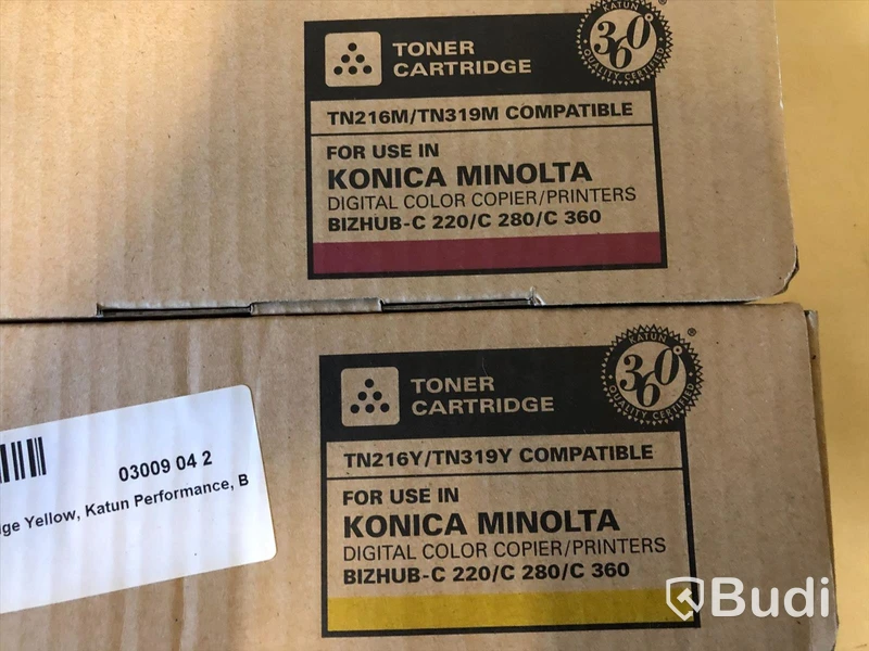 8st Toners färglaser Konica/Minolta mfl