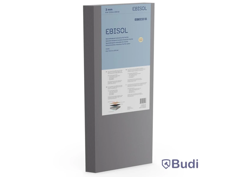 EBISOL ISOLERSKIVA 3MM 10-PACK, EBISOL 3MM\/6KVM