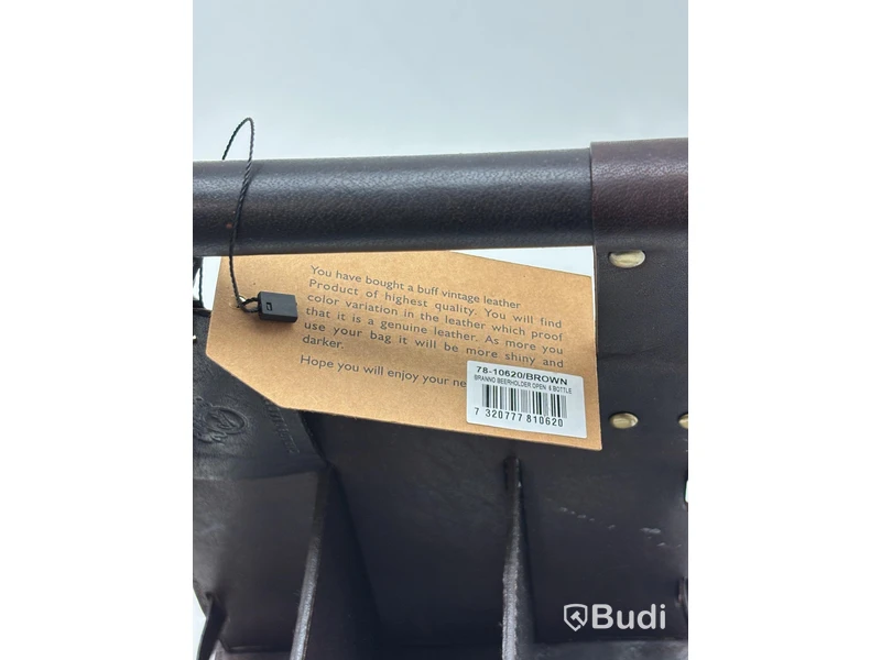 (NEW) Drink accessories, Carlobolaget, brown leather
