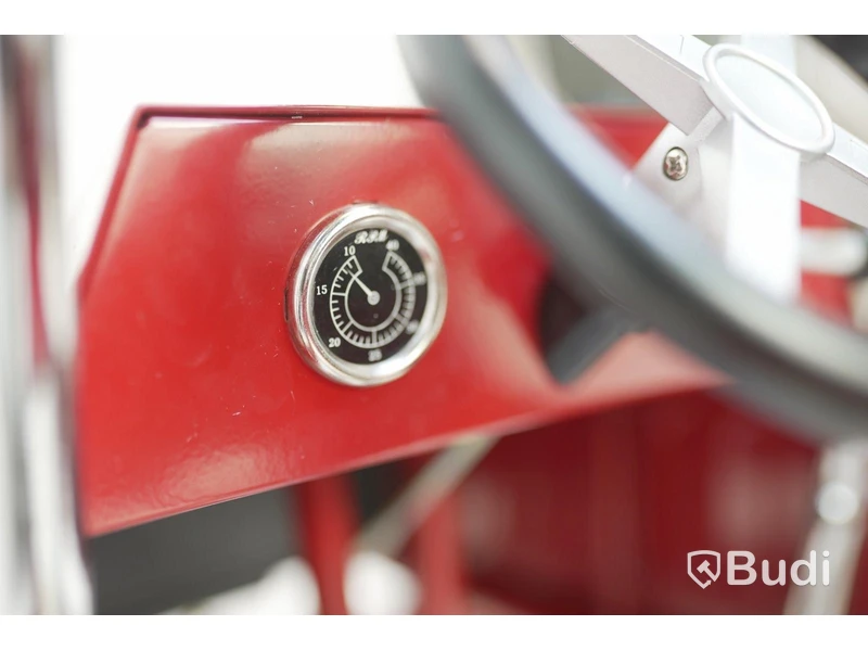 (NEW) Sleipner Pedal Car, Classic Car 1938, red.