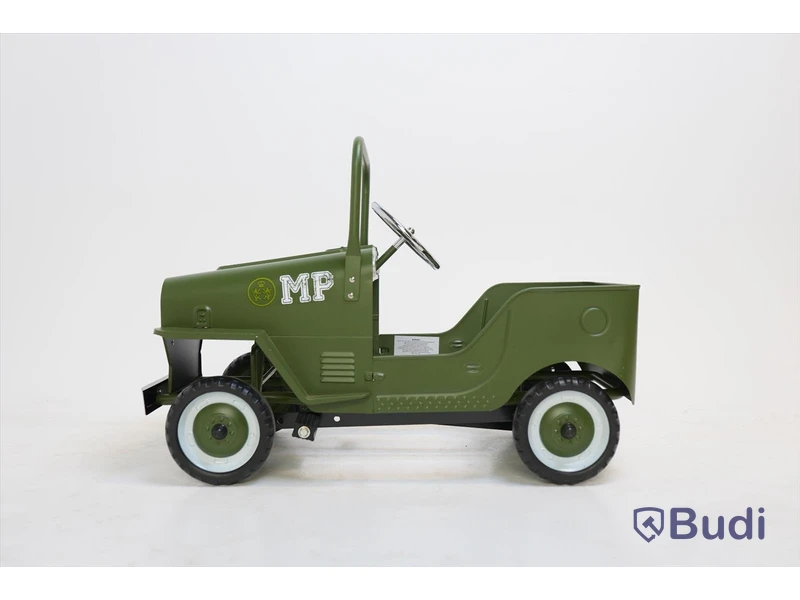 (NEW) Rex Military Police Pedal Car