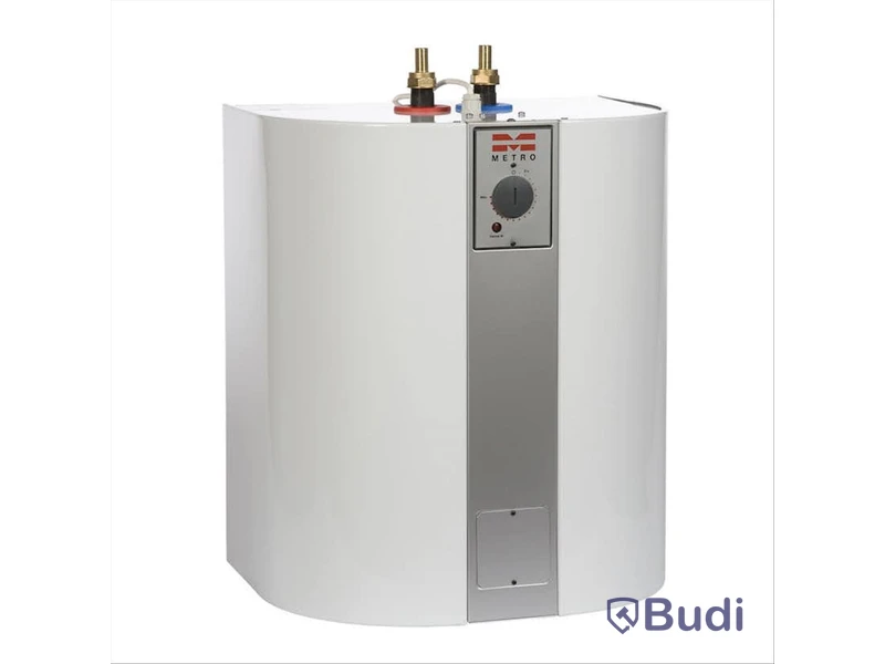 (NEW) METRO THERM MINETT 15 E WATER HEATER, TOP PIPE CONNECTION