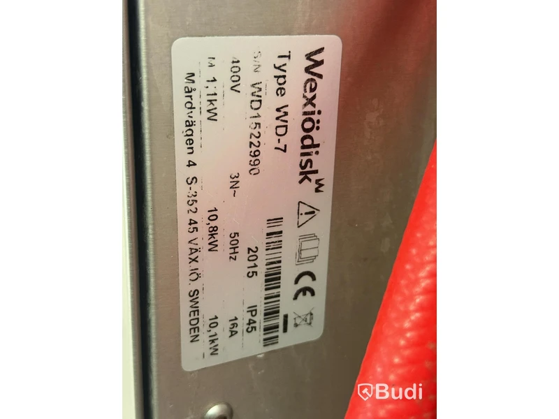 Undercounter dishwasher Wexiödisk WD-7 | 2015