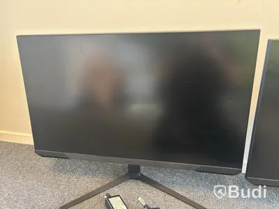 2 st. bildskärmar Samsung S32AG320NU, 32 tum, UHD