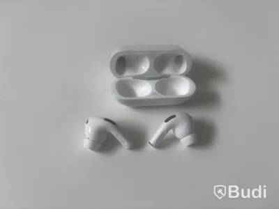 Hörlurar Apple AirPods.